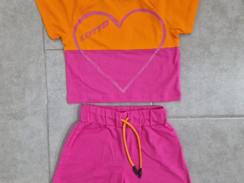 Completo 2pz ragazza Lotto